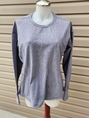 Lululemon Long Sleeve Shirt Top 12-14 Gray